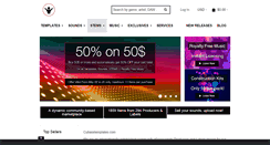 Desktop Screenshot of cubasetemplates.com